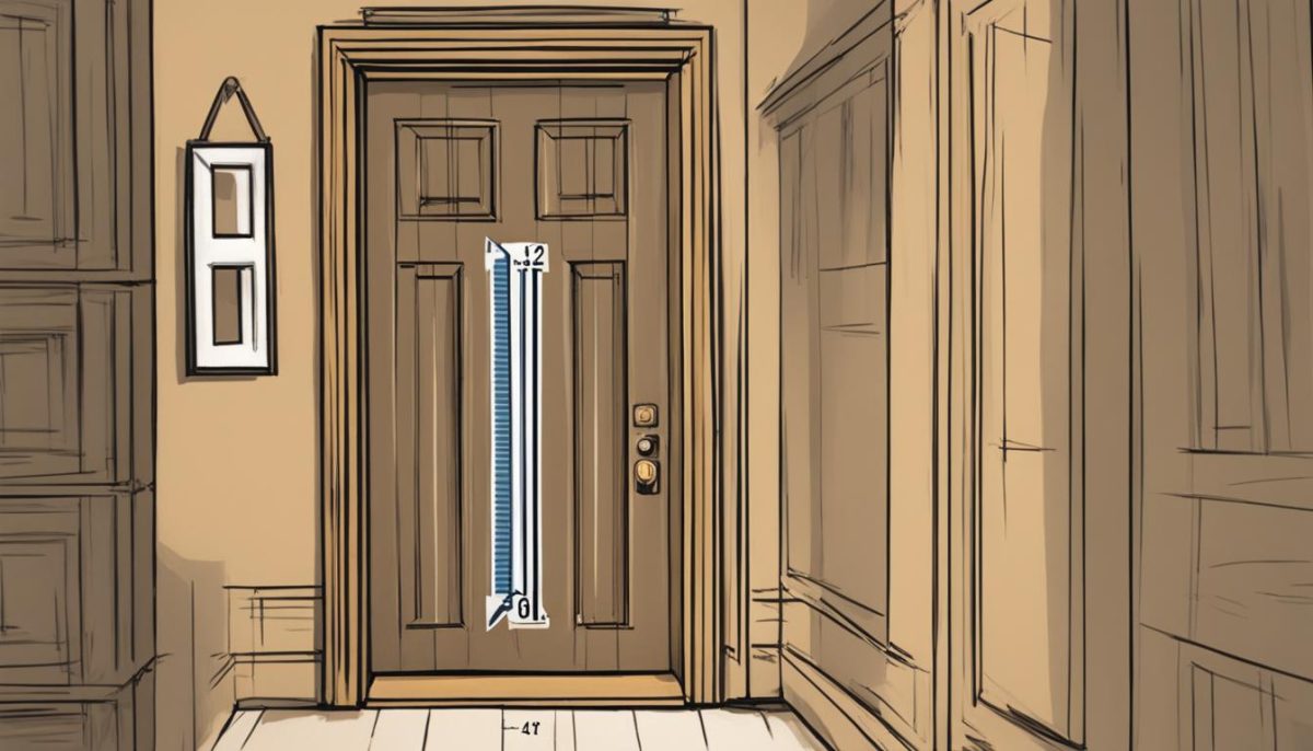 step-by-step guide to measuring interior doors